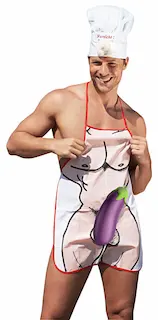 Zástěra Naked Man