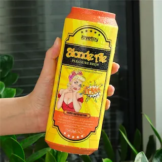 Pomůcka pro mastrubaci – světlé pivo