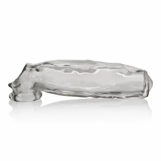 Návlek na penis Oxballs Miguel průhledný, návlek pro zvětšení penisu 19,5 x 6 cm