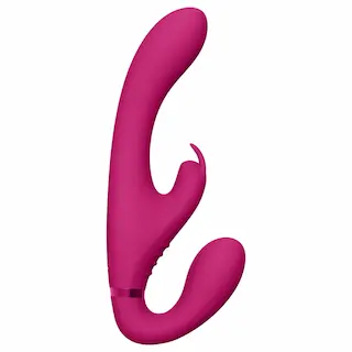 Vive Suki – připínací vibrátor bez popruhů – růžový
