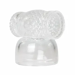 EasyToys Clear Masturbator Wand Attachment, nástavec pro stimulaci penisu