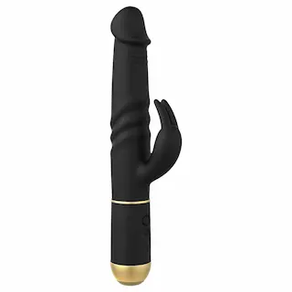 Perličkový přirážecí vibrátor Furious Rabbit 2.0 (27 cm)