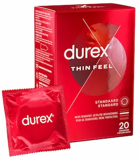 Durex Thin Feel – Condoms – 20 Pieces