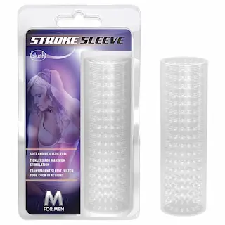M For Man – erekční návlek na penis – průhledný