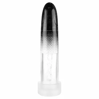 Me You Us Platinum Duo Automatic Pump Masturbator Clear/Black, elektronická vakuová pumpa s masturbační vložkou