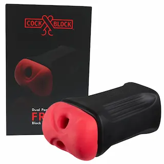 CockBlock – FROT párový masturbátor (černý)