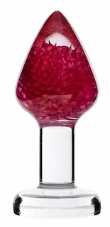 LOVISS – Gomphrena Globosa – Garden Flower Butt Plug – Transparent