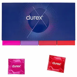 Durex Fun Explosion – sada kondomů – mix variant – 40 ks