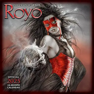 FANTASY ART OF ROYO – OFFICIAL 2025 CALENDAR