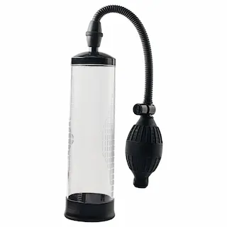 Dreamtoys – klasická vakuová pumpa na penis (průhledná)
