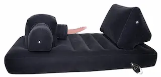 Velvet Luxury Bed Sexuální stroj
