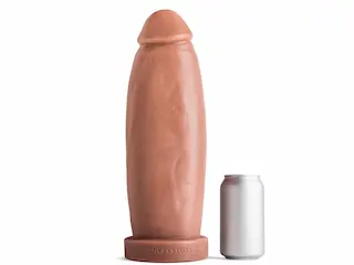 Mr. Hankey’s Toys Boss Hogg XXXL, prémiové silikonové dildo s Vac-U-Lock 37 x 8,3–11,7 cm