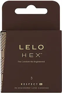 LELO Hex Respect – XL kondomy (3 ks)