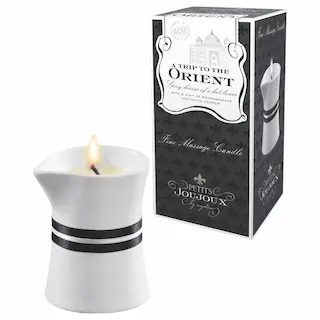 Petits Joujoux Orient – masážní svíčka – granátové jablko bílý pepř 120 ml