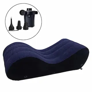 Desirel Magic Pillow – Nafukovací sex pohovka – velká (modrá)