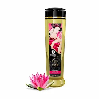 Shunga Amour masážní olej lotos (240 ml)