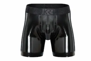 Boxerky Sukrew Wet Look Sprint Fetish Black