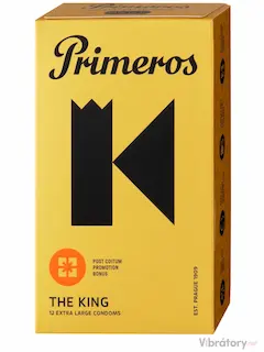Primeros The King – extra velké kondomy (12 ks)