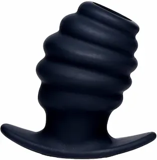 Silikonový anální tunel Notched (6,7 cm)