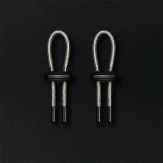 Dungeon Lab Conductive Rubber Rings CR-001-PRO SP 4 mm, stahovací smyčky na penis a varlata pro elektrosex