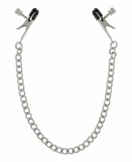 Slave4master Aligator Nipple Clamps, kovové svorky s nastavitelnou intenzitou sevření
