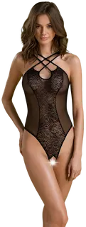 Černé body Passion Selaginella, XXL–XXXL