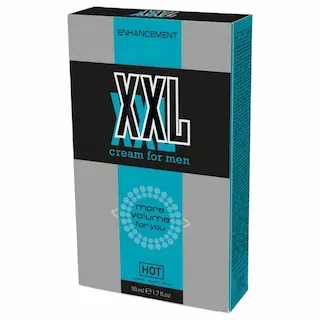 HOT XXL krém pro zvětšení penisu pro muže 50 ml