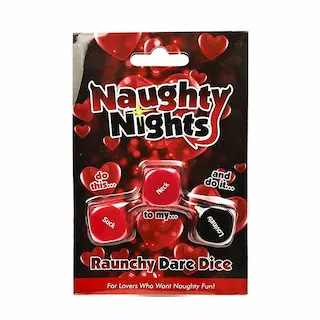 Hra kostky Creative Conceptions Naughty Nights Raunchy Dare Dice – EN verze