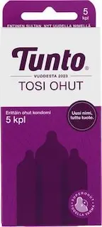 Tunto Ultra Thin condoms 5 pcs