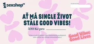 Dárkový poukaz pro singles v hodnotě 500 Kč