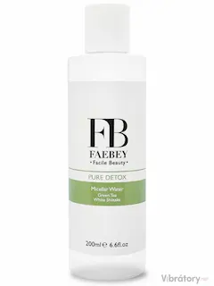 Faebay Pure Detox Micelární voda se zeleným čajem a shiitake, 200 ml