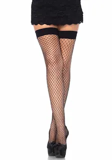 Elastanové fishnet punčochy