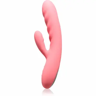SVAKOM Avery Strawberry Pink – přirážecí rabbit vibrátor