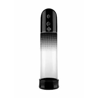Automatická Luv pumpa na penis, černá