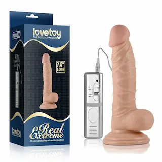 7,5″ Real Extreme Vibrační Dildo