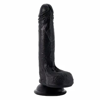 Inviktus silikonové dildo 19 cm černé