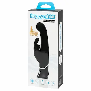 Happyrabbit – vibrátor na bod G s výkyvnou hlavicí a ramenem na klitoris