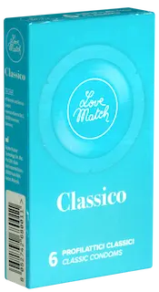 Love Match Single: Classico, 6 classic condoms