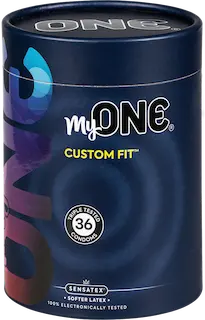 MyOne Maxi-Pack: Custom Fit, size 53D, 36 condoms