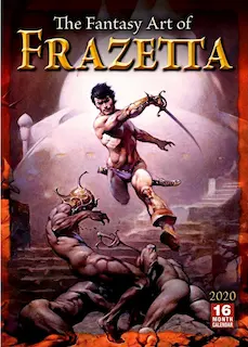 FANTASY ART OF FRANK FRAZETTA – 2020 CALENDAR