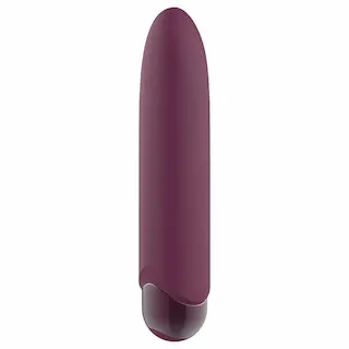 Glam – mini vibrátor na dálkové ovládání – vodotěsný – fialová