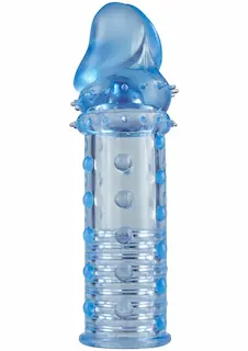 ToyJoy Power Stud Sleeve návlek na penis, modrý