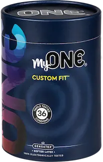 MyOne Maxi-Pack: Custom Fit, size 57H, 36 condoms