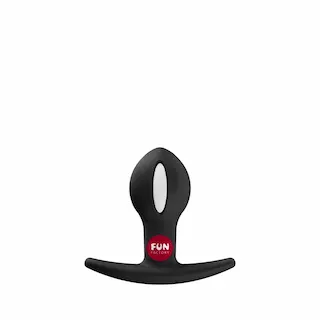 Fun Factory B Ball Uno Black, silikonový kolík se stimulační kuličkou 7,3 x 3,4 cm