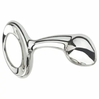 Njoy S – malý kovový anální kolík (stříbrný)