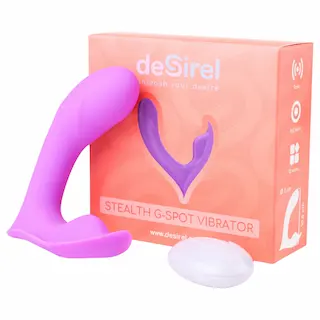 Desirel Insider – vibrátor na G-bod a prostatu – fialový