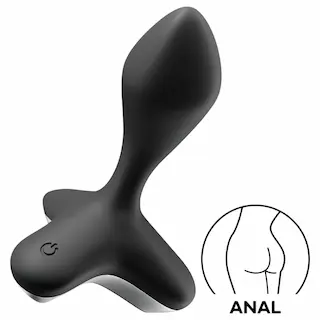 Satisfyer Game Changer – akumulátorový anální vibrátor (černý)