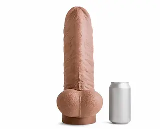 Mr. Hankey’s Toys Latin Lover XXXL, prémiové silikonové dildo s Vac-U-Lock 36,7 x 9,1 cm