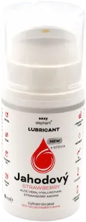 Cestovní balení Jahodový lubrikační gel Sexy Elephant (15 ml)