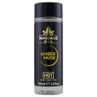 HOT – masážní olej na péči o pokožku – ambra pižmo – 100 ml